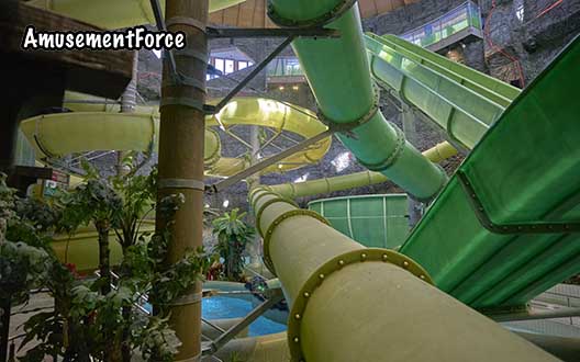 Demjén Cascade Cave and Adventure aqua park in Demjén, Hungary