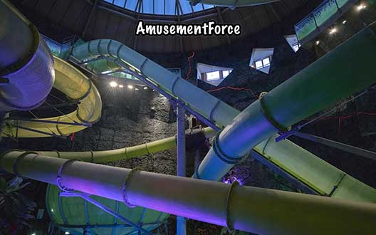 Demjén Cascade Cave and Adventure aqua park in Demjén, Hungary