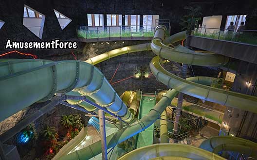 Demjén Cascade Cave and Adventure aqua park in Demjén, Hungary