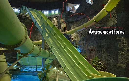 Demjén Cascade Cave and Adventure aqua park in Demjén, Hungary