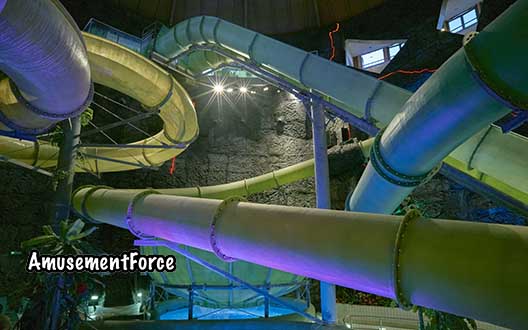 Demjén Cascade Cave and Adventure aqua park in Demjén, Hungary