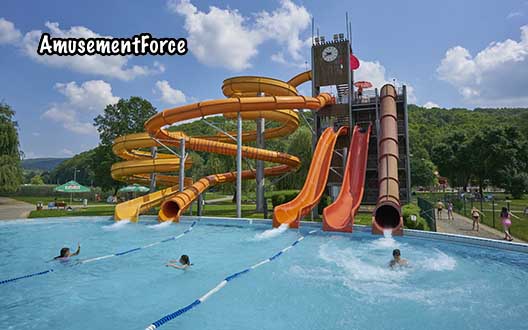 Orfű Aquapark in Orfű, Hungary