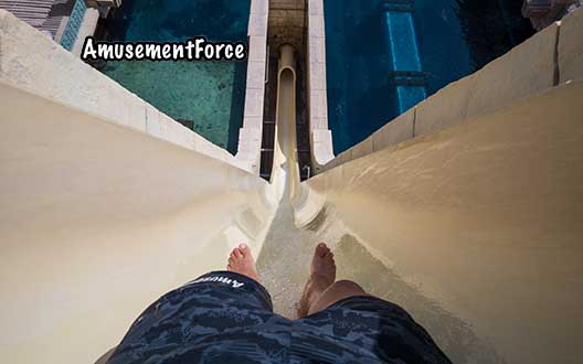 Aquaventure Waterpark at Atlantis The Palm in Dubai, UAE