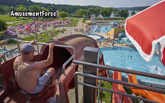 Orfű Aquapark in Orfű, Hungary