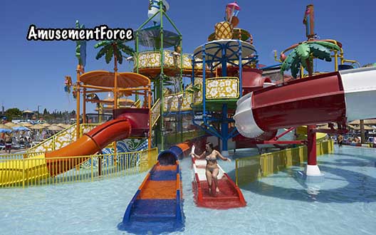 Marina Aquapark Waterland in Tuzla, Turkey