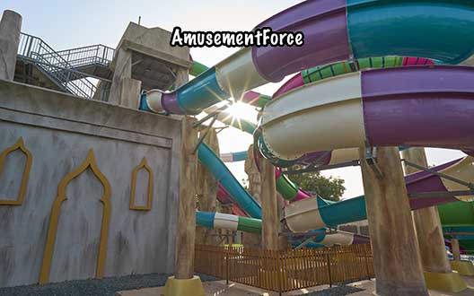 Al Montazah Water Park in Sharjah, UAE