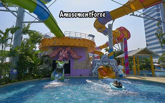 Pororo Water Park in Bangkok, Thailand