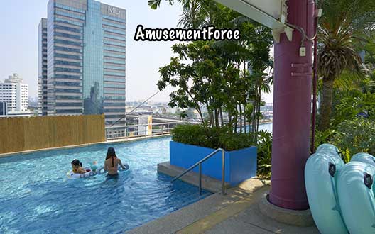 Pororo Water Park in Bangkok, Thailand